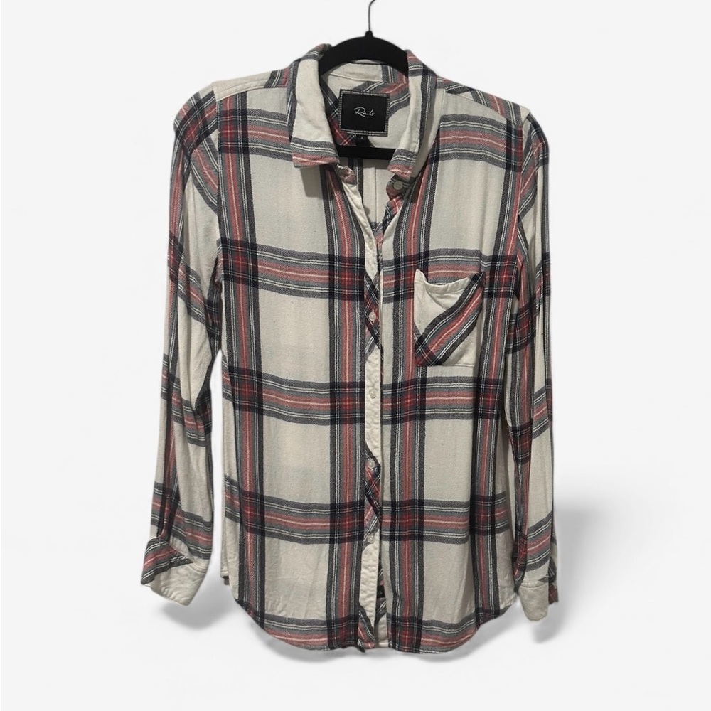 Rails Plaid Button Up Shirt Women’s Small Soft Flannel Long Sleeve Pocket